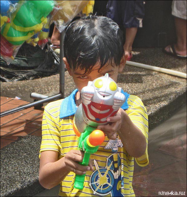 Тайский новый год на Пхукете