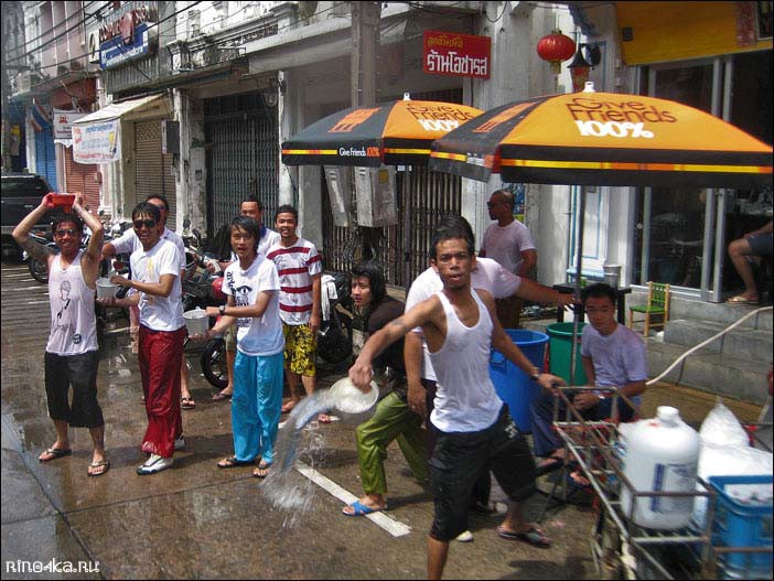 Тайский новый год на Пхукете