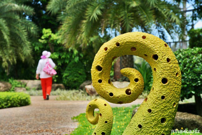 Ботанический сад на Пхукете, пхукетский парк орхидей, красивые места на Пхукете, куда пойти с детьми