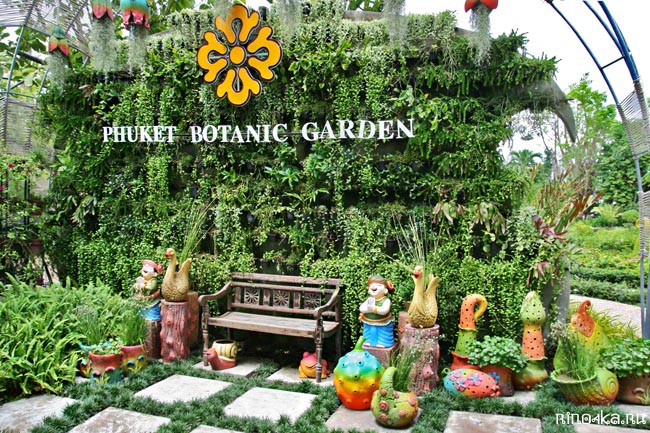 Ботанический сад на Пхукете, пхукетский парк орхидей, красивые места на Пхукете, куда пойти с детьми