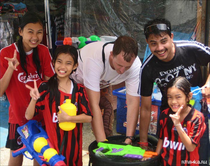 Тайский новый год на Пхукете