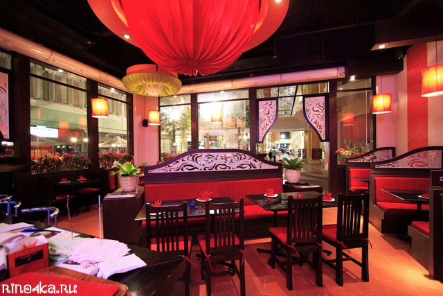Интерьер ресторана Дом пряностей на Пхукете
