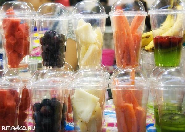 Коктейли и шейки из свежих фруктов