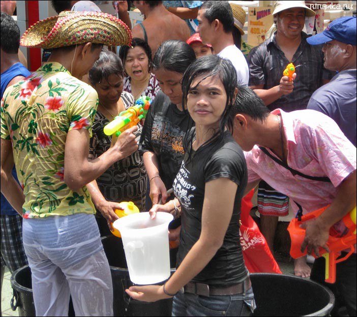 Тайский новый год на Пхукете